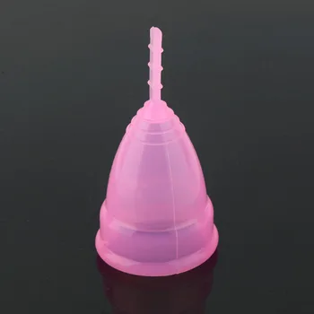 

Useful Soft Cup Silicone Menstrual Cup Small Sizes Three Colors Drop Shipping Wholesale