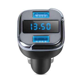 

1pc Car GPS Tracker Locator Real Time Tracking Device Dual USB Car Charger voltmeter