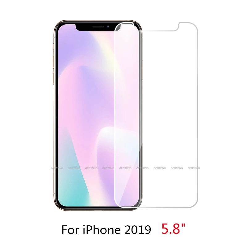 

2PCS For iPhone 11 5.8inch Glass Screen Protector Glass 9H Screen Protector Film For iPhone 11 XI 2019 Glass Screen Protector