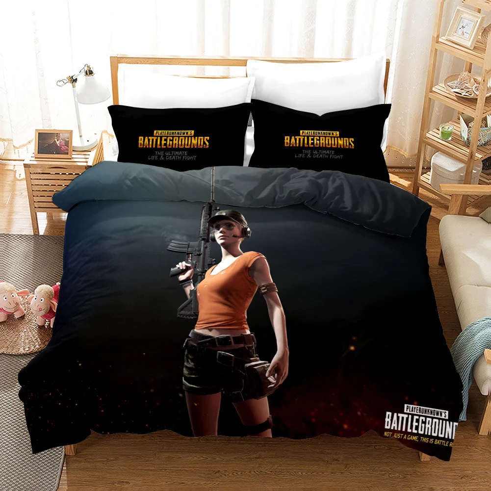 3D Game Bedding Set Sex Women  Pillowcases Comforter Bedding Sets for Adults Kids AU Twin Queen Double King Size Bed Linen