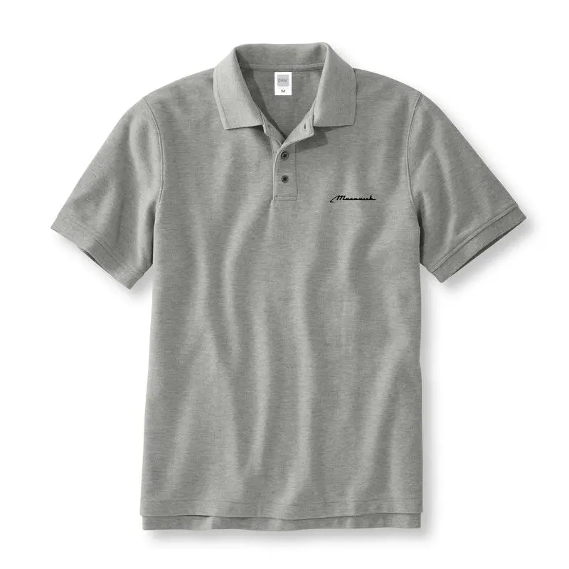 M SERIES M3 Cotton Polo Shirts Men& Women Unisex Brand-Clothing Homme Brand Clothing Man Polos Summer Short 237NQ