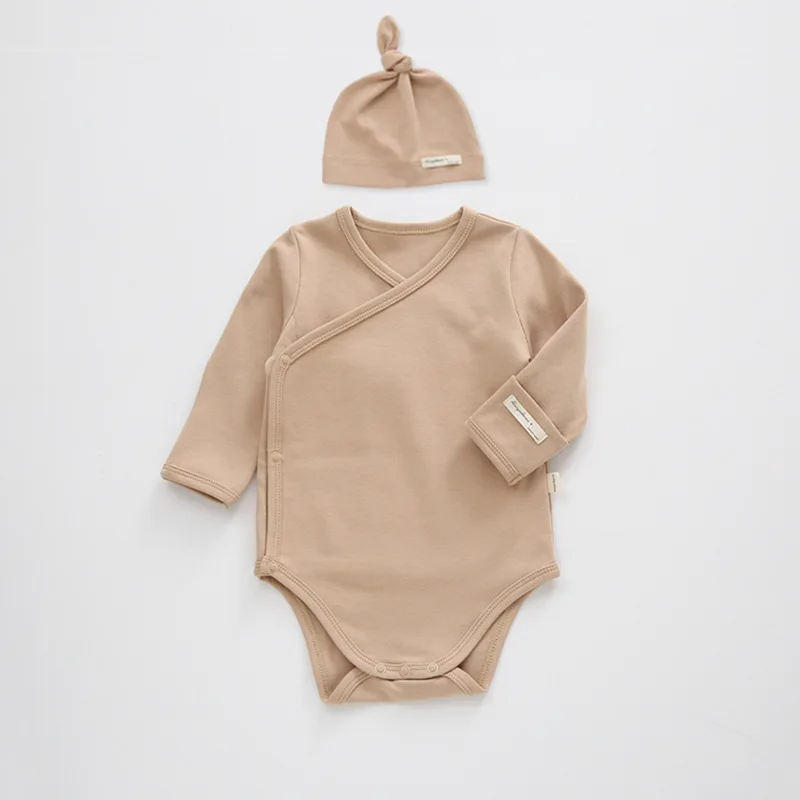 Infant romper fall baby clothing long sleeve 2Pcs outfit