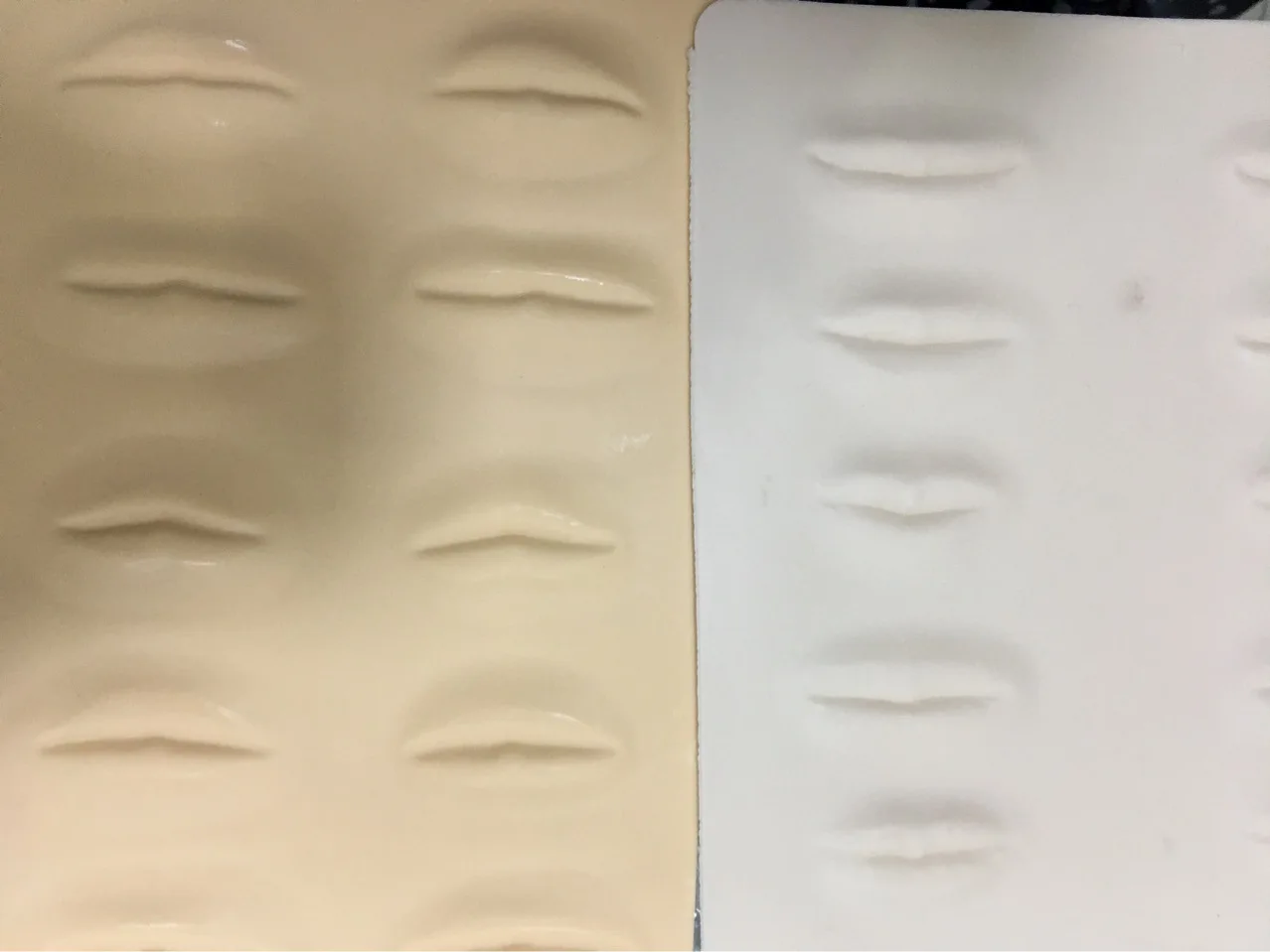 

New Style Silica Gel Practice Skin Munsu Eyebrow Tattoo Lip Practice Skin Eyebrow Eye And Lip Practice Skin Super Soft Supplies