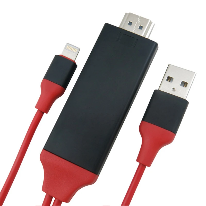 ТВ-флешка кабель HDMI со штекером HD 1080P преобразователь адаптер USB для HDTV TV Цифровой