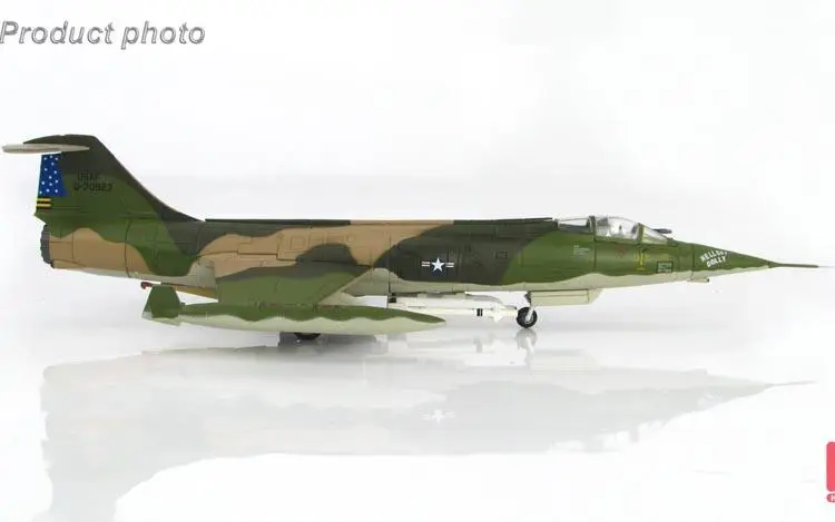 Хобби мастер Таиланд Lockheed F-104C Hellooo Dolly 1/72 литая модель самолета