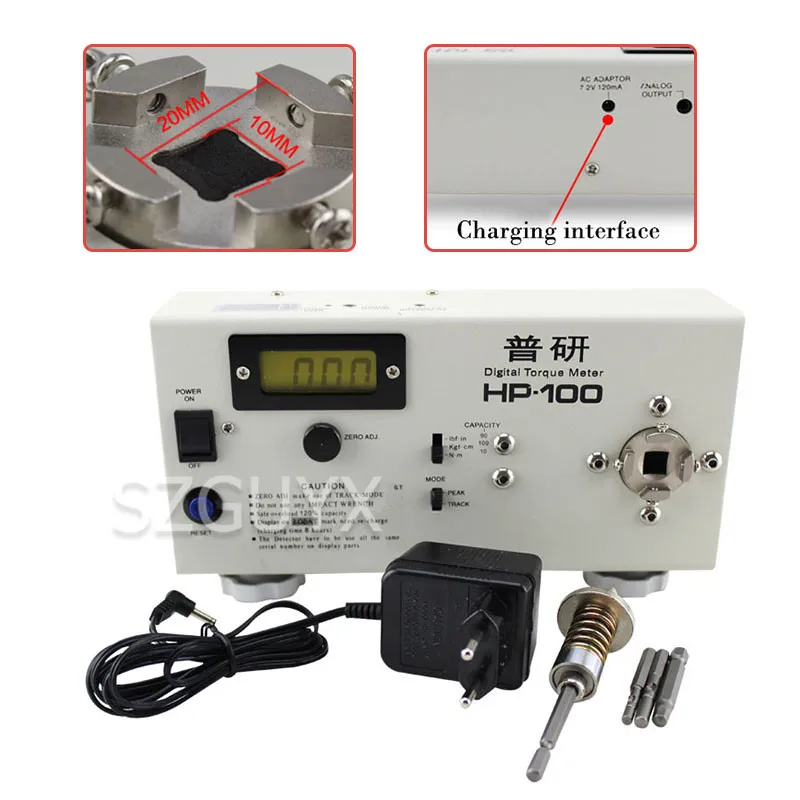 

Digital torque tester precision instrument Electric batch Wind batch Torque wrench Torque measurement