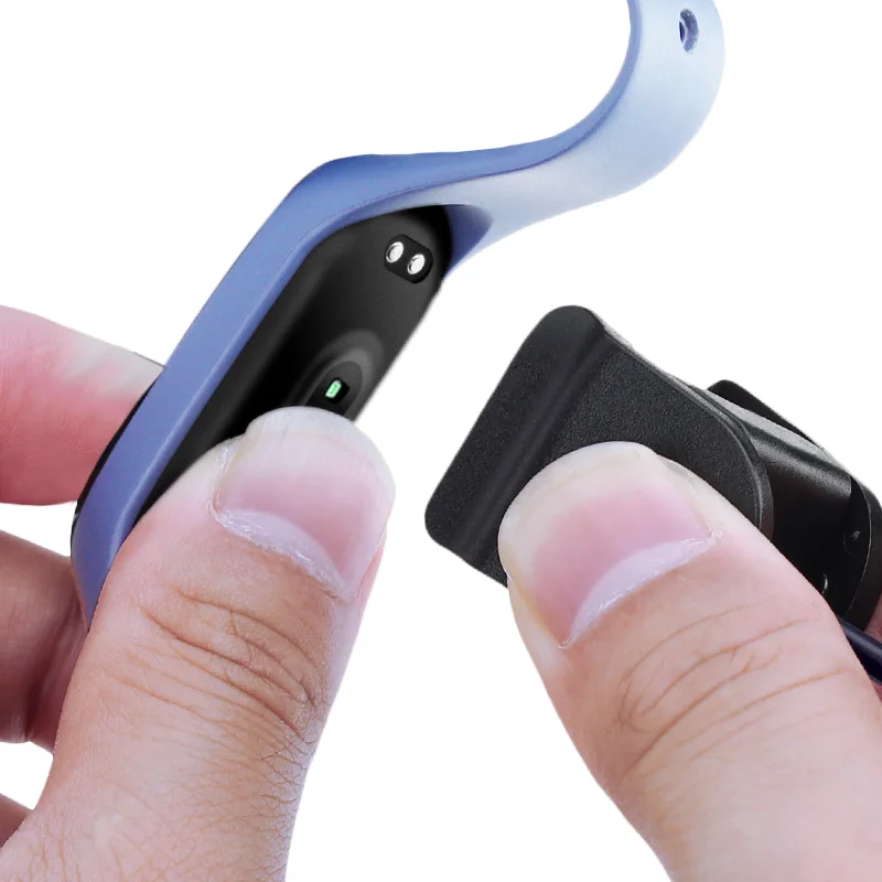 Для xiaomi mi band 4 зарядное usb-устройство с зажимом можно заряжать, не снимая ремешок