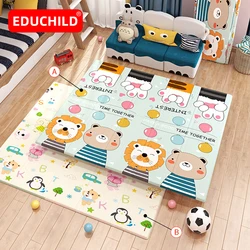 Educhild – tapis de jeu pour bébé, tapis d'escalade Portable et pliable, écologique, plus épais, imperméable, antidérapant, pour les activités des enfants 