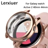 Case For Samsung galaxy watch active 2 40mm 44mm bumper full coverage soft TPU silicone Screen Galaxy active Protection cover ► Photo 1/6