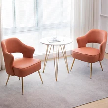 Fauteuil canapé nordique moderne de styliste, fauteuil de jardin pour chambre à coucher, coiffeuse de maquillage