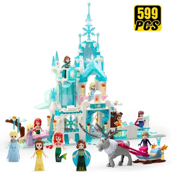 

Princes Windsor Castle Model Building Blocks Lepining Friends Carriage Figures Educational Toys House Brick Girl Childre