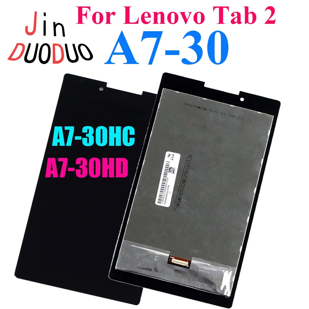 7.0 "Originale Per Lenovo Tab 2 A7-30 Display Lcd Touch Screen Digitizer Per Lenovo Tab2 A7-30 A7-30Hc A7-30Dc Sostituzione Display