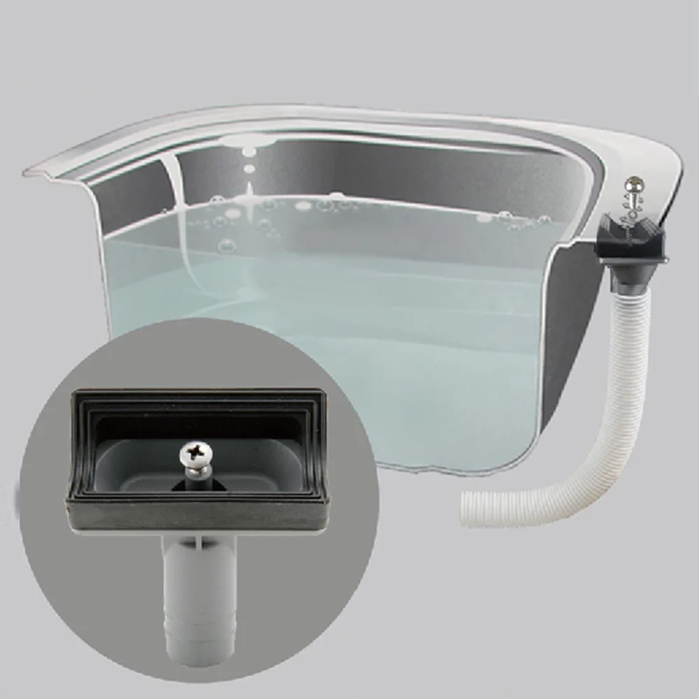 Drain Kitchen Sewer Arc Overflow Head Vegetable Washing Basin Accessories Gasket Middle Thin Pipe Special Hose QY026 kitchen sink filter