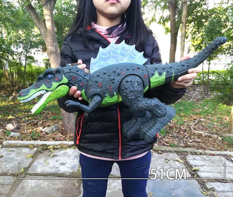 51cm Superior quality Large Electric Walking Dinosaur Toy early education educational toys for children Kids Toy Boy 7