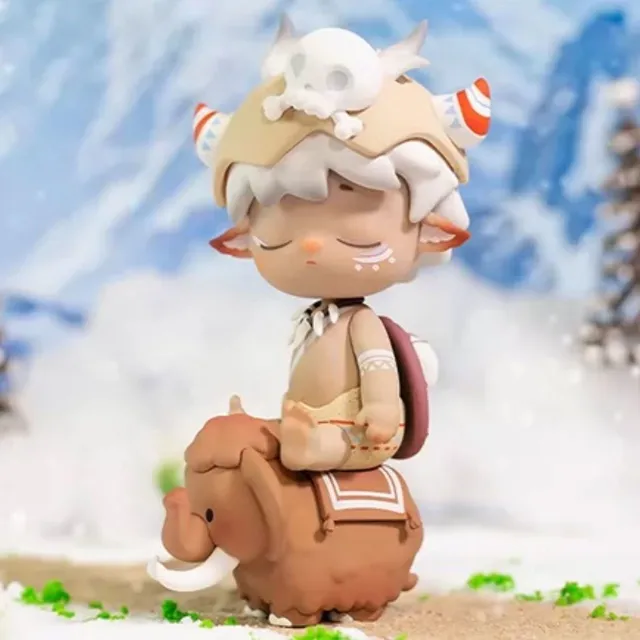 Super Hot MIMI ADVENTURE Blind Box Toy Caja Ciega Blind Bag Toy Girl Model Birthday Gift Mystery Box Fairy Garden Desk Decor Stone tribe