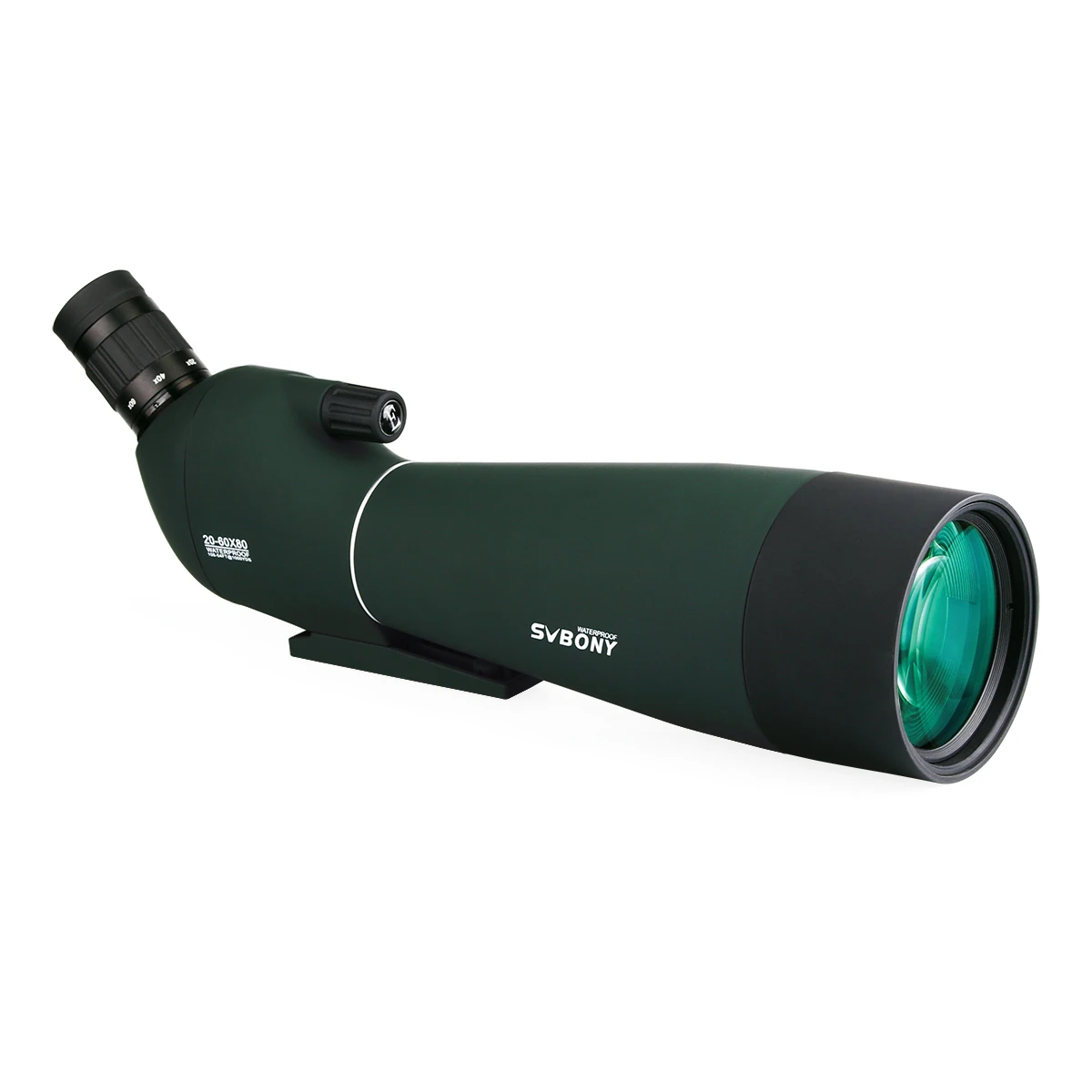 Svbony 20-60x80mm Zoom Зрительная труба для наблюдения за птицами Охота BAK4 призма FMC объектив Монокуляр телескоп Spyglass водонепроницаемый