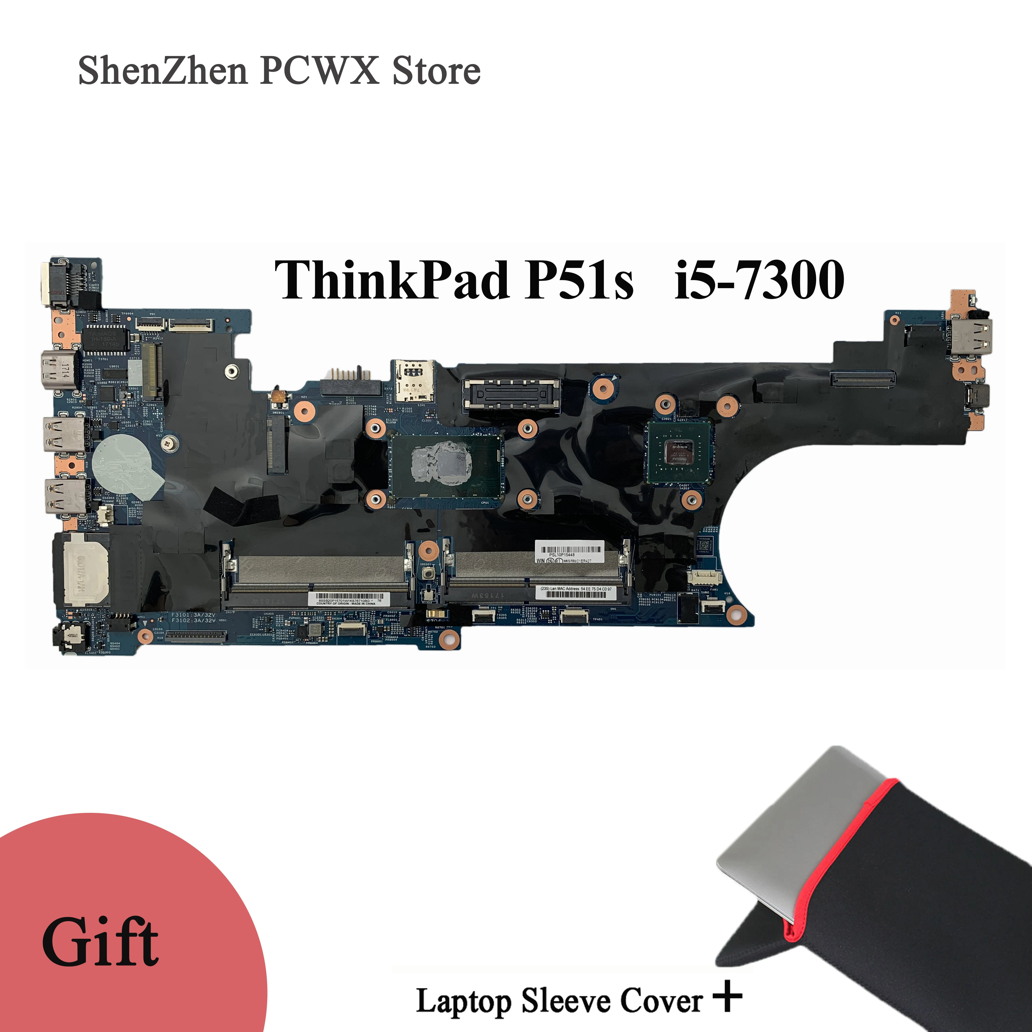 01ER427 01ER153 для Lenovo Thinkpad P51s i5 7300 M520M материнская плата компьютера 100% полностью