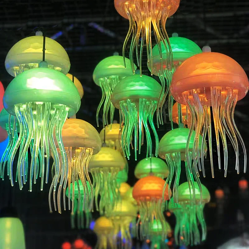 Hanging Jellyfish Lamp