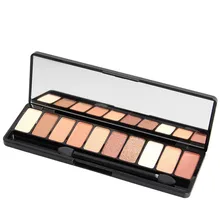 10 цветов модные тени для век Палитра природа матовые тени косметические инструменты блеск Тени для век макияж набор+ тени для век кисть