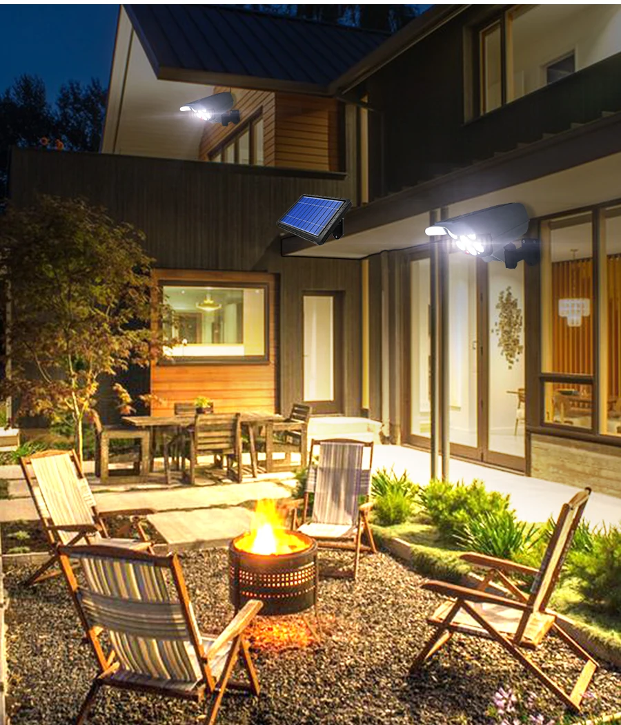 solar powered security lights