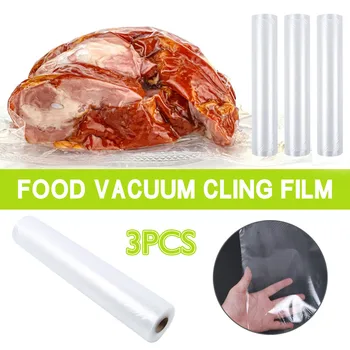 

3PC 20X600CM vacuum compression film set convenient kitchen vacuum compression film has a unique multilayer structure for food