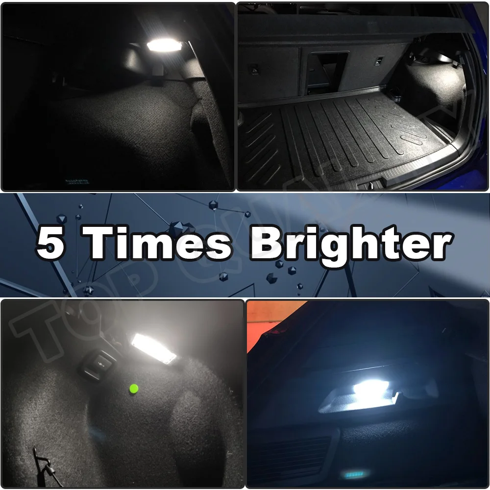 2Pcs LED Courtesy Footwell Door  V40 V40CC V50 V60 S40 S60 S80 XC40 XC60 XC70 XC90 Led Ʈũ  