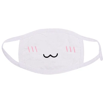 

Big Size Cotton Dust Mask Cartoon Expression Lovely Teeth Muffle Face Respirator Spoof Party Mask Cute Anti-Dust Mouth Covers