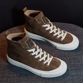 

Winter Korean High-top Boots Women's Shoes Keep Warm Breathable Outdoor Sneakers Thick Bottom Women's Vulcanize Shoes J4-50