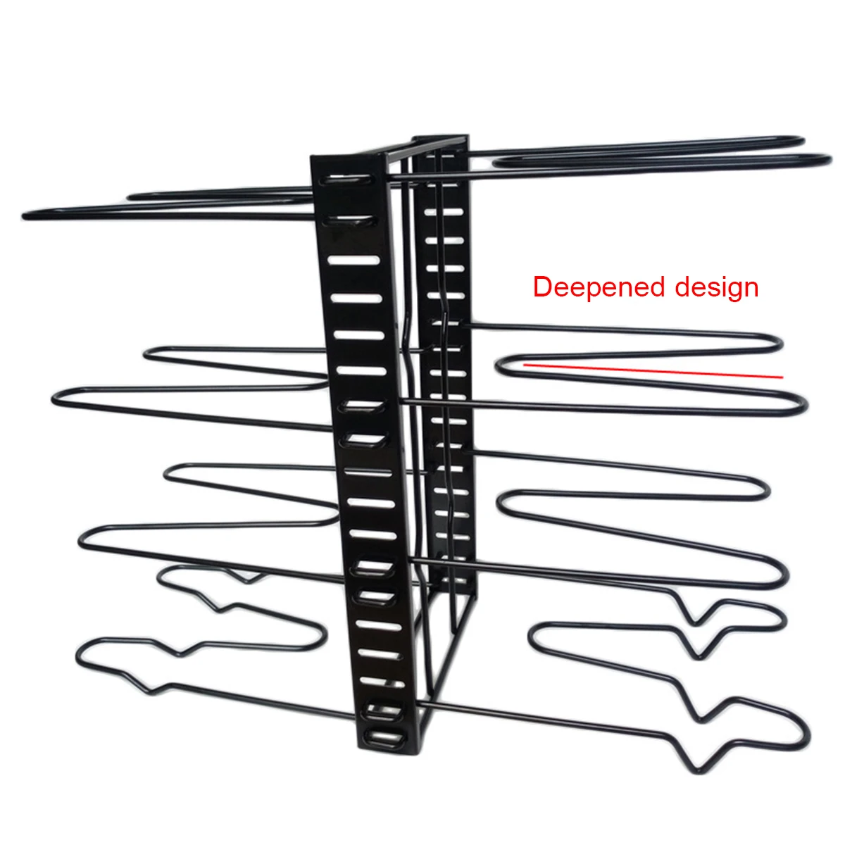 Deepened design 3 типа DIY Регулируемый поддон-органайзер стеллаж для горшков держатель крышки складная посуда для выпечки разделочная доска органайзер, стеллаж для дома - Color: Deepened design
