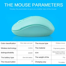 Новые горячие USB Беспроводная мышь сплошной цвет эргономичный дизайн оптическая мышь ноутбук игровой плеер NV99