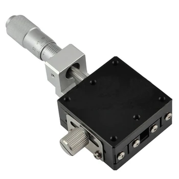

X-Axis Knob Minimeter Mini-Adjusting Frame LGX40-C Precision Steel Bar Ball Guide Type Manual Displacement Platform