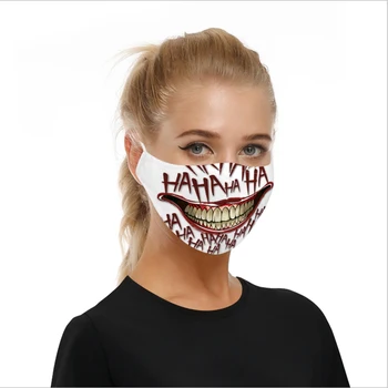 

PM2.5 Filter Chip Funny Creativity Protective Face Masks Anti Dust Cycling Warmer Environmental Cover Mouth Face Mask Respirator