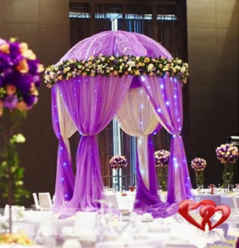 

New wedding props Xiting flower room ceremony pavilion wrought iron European Roman Pavilion Princess Pavilion