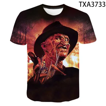

Summer Freddy Krueger 3D T shirt Men Women Children Casual Fashion Streetwear Boy Girl Kids Printed T-shirt Cool Tops Tee