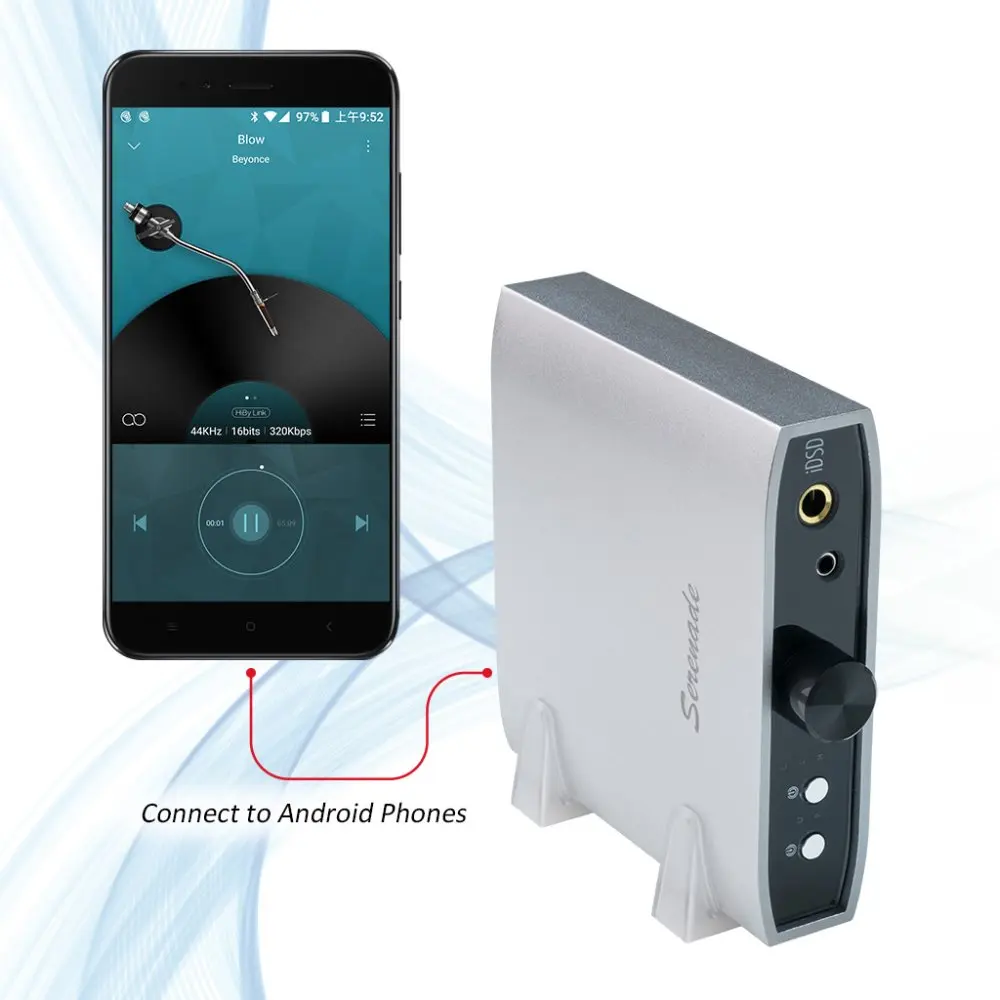 Цифро аналоговый конвертер (DAC) TempoTec Serene iDSD USB DAC и усилитель для наушников ПК/iOS