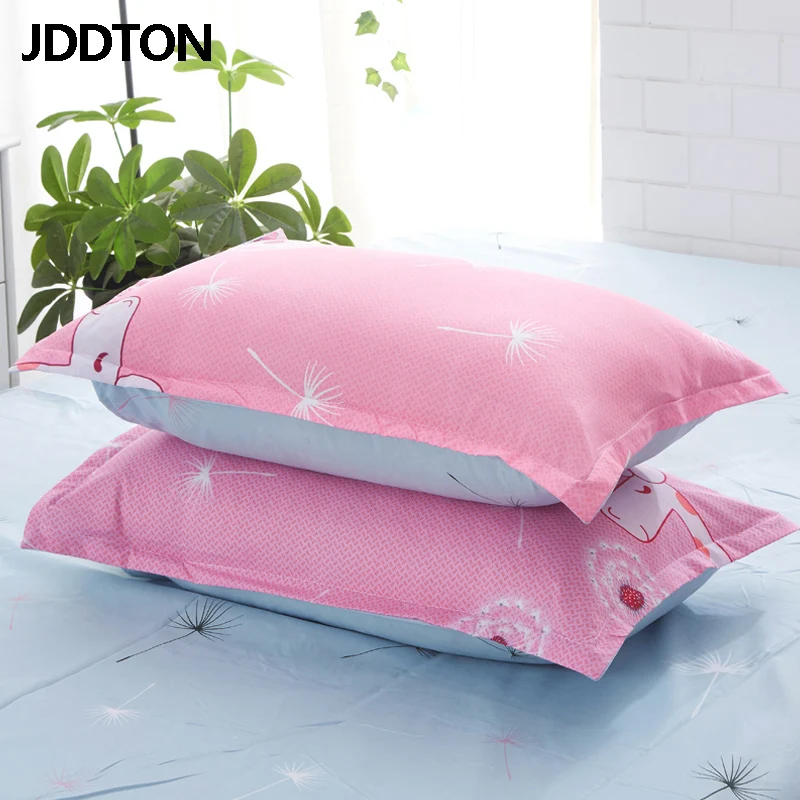 JDDTON классический мультфильм стиль постельные принадлежности розовый олень постельное белье пододеяльник набор AB сторона простыня комплект наволочка крышка BE0102
