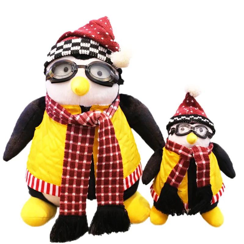Симпатичные плюшевые игрушки Пингвины 27 47 см для друзей Hugsy серьезная Мода милые