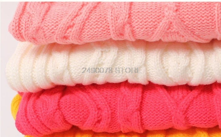 Winter Turtleneck Sweater For Boys Girls School Kids Christmas Sweaters Children Knitted Pullover Outerwear Cardigan Sweater