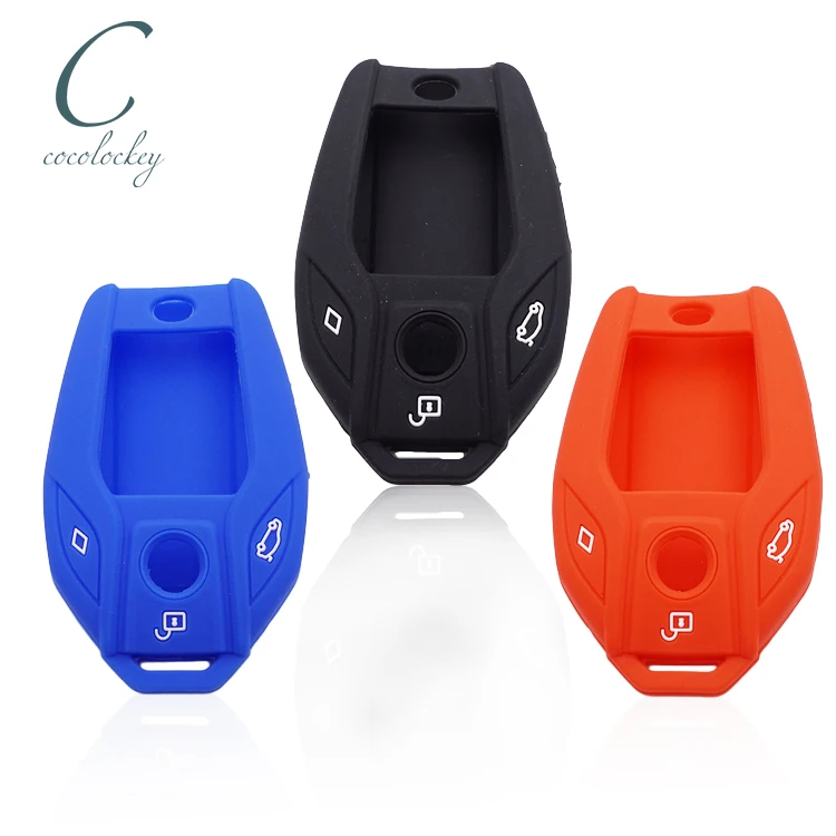 

Cocolockey Silicone Car Key Case Cover for BMW 7 Series 730li 740li 750li 760li Bmw 5 Series G11 G20 G12 G30 G31 I8 5 Buttons