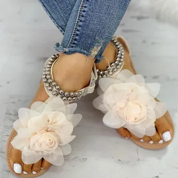 

Plus Big Large Size 43 Leisure Beach Vacation Comfortable Flat Summer Women Shoes Sandals Woman Flip Flops Shoes Woman Sandalia
