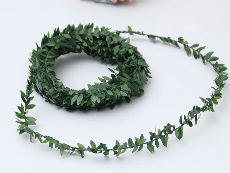 5m Artificial Flower Leaves Vine Wedding Party Festival Craft Wreath DIY Garland 