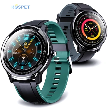

KOSPET Probe IP68 Smart Watch Full Touch Round Screen Heart Rate Blood Pressure Monitoring Waterproof Smart Watch Men Women