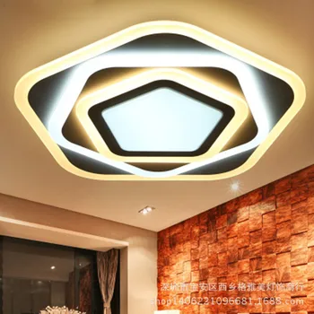 شراءالشمال Led ضوء السقف غرفة المعيشة غرفة نوم مصباح السقف تركيبات السرير الألومنيوم المنزل الديكور المطبخ تركيبات