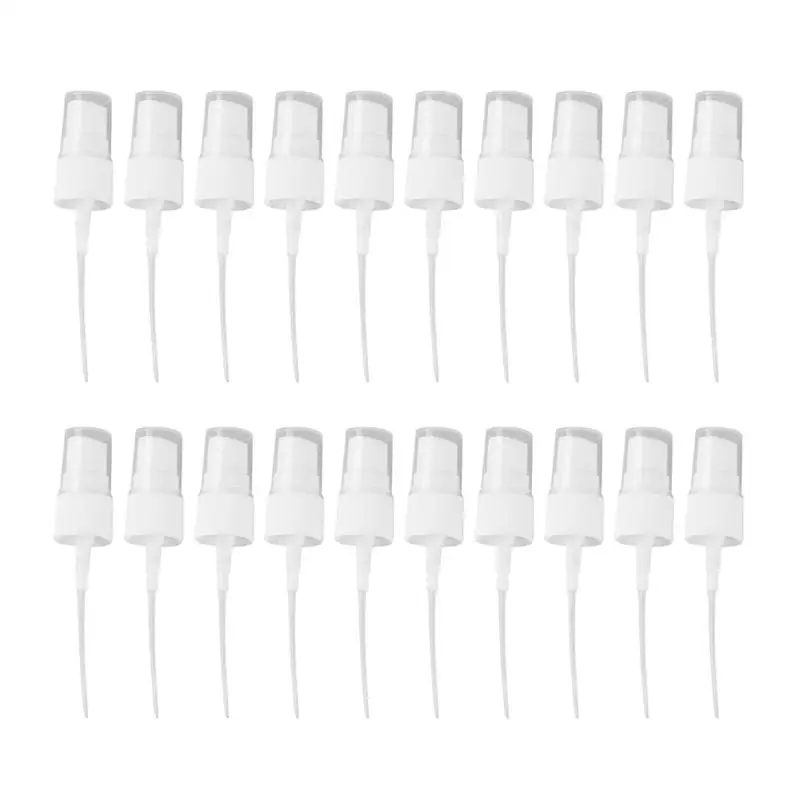 20pcs Spray Bottle Tops Fine Mist Spray Bottle Heads Perfume Sprayer Replacement Refillable Bottles Accessories For Travel boyafilter pump accessories 731401 oil mist filter single stage rotary vane vacuum pump gas ballast valve filter element