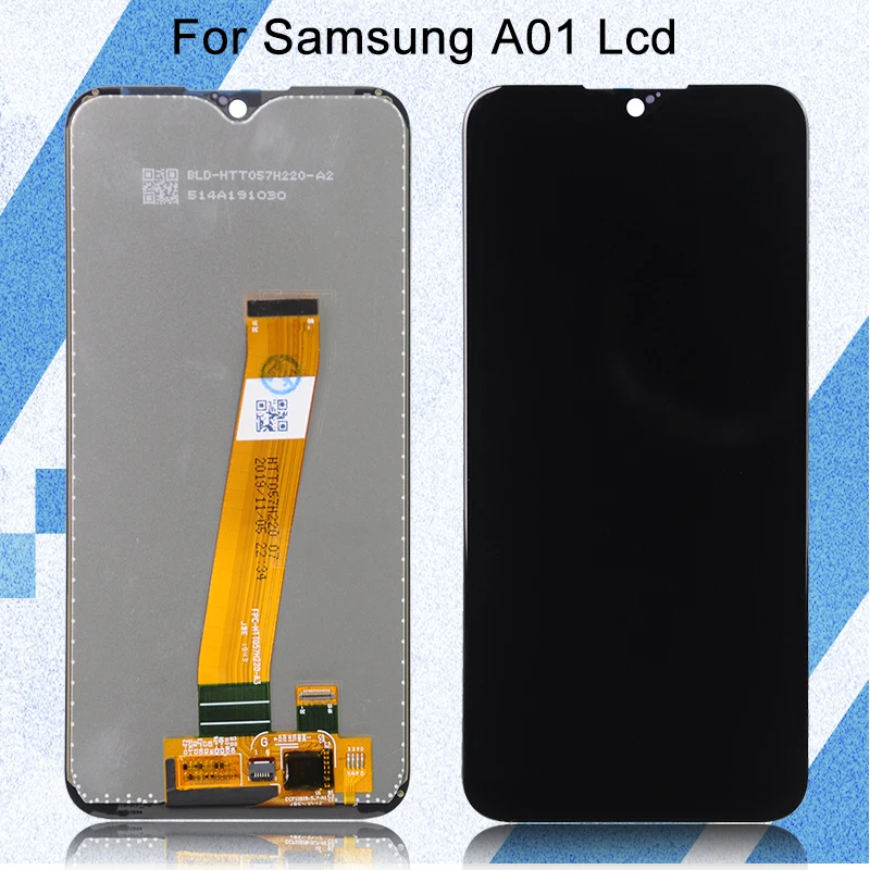 Catteny 5 7 дюйма для Samsung Galaxy A01 Lcd с сенсорным A015 экраном дигитайзер сборка запчасти