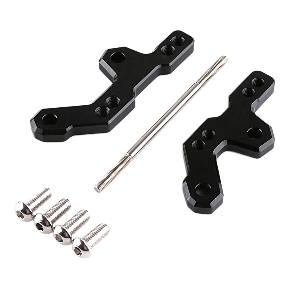 Черный ЧПУ мотоцикл Rearset подножки задний Набор для Kawasaki Ninja Z250 Z300 подножки аксессуары