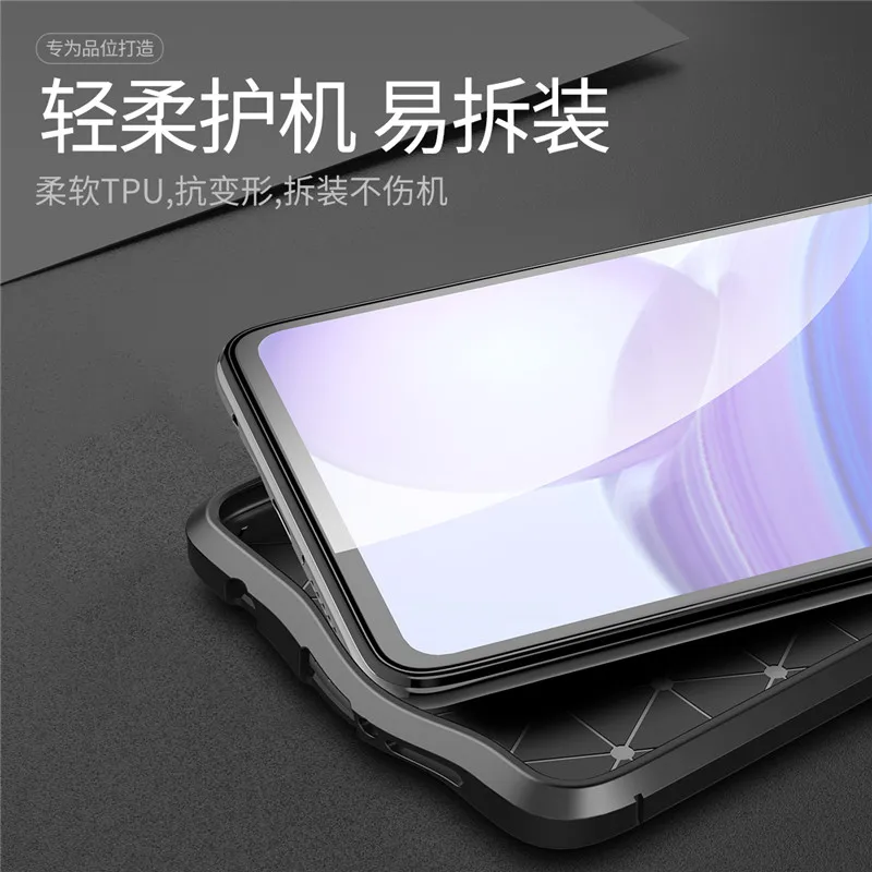 Чехол для Xiaomi Poco X3 чехол M3 C3 F2 Pro мягкие силиконовые корпуса защитный телефона