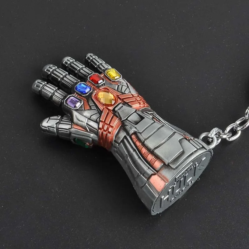 Капитан брелок с героями Marvel Мстители Брелки Тор Брелок для ключей в форме молотка Халк Бесконечность гаунтлет брелок Железный человек металлический брелок