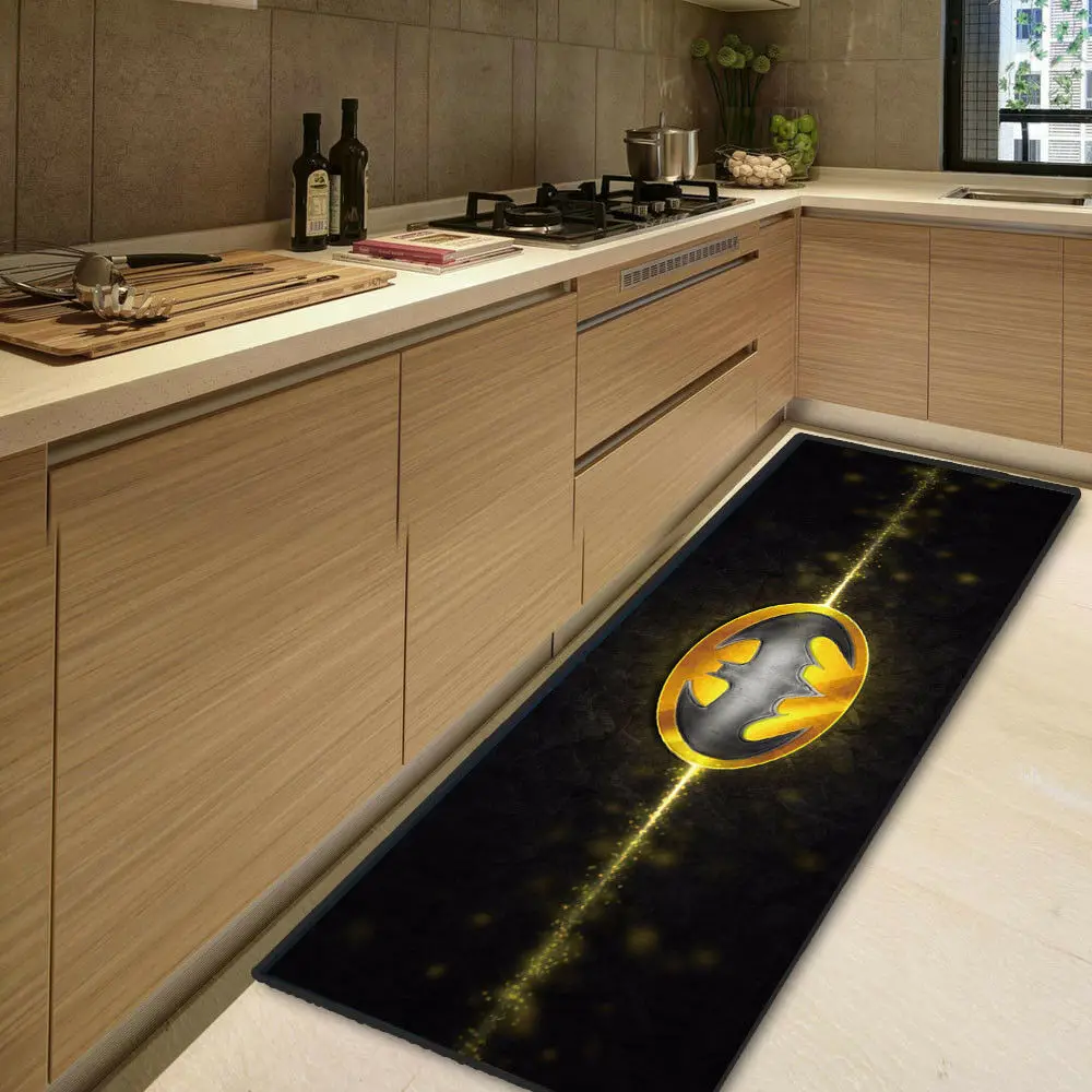 Batman DC Comics Cool Velboa Floor Rug Carpet Room Doormat Non-slip Mat New NEW