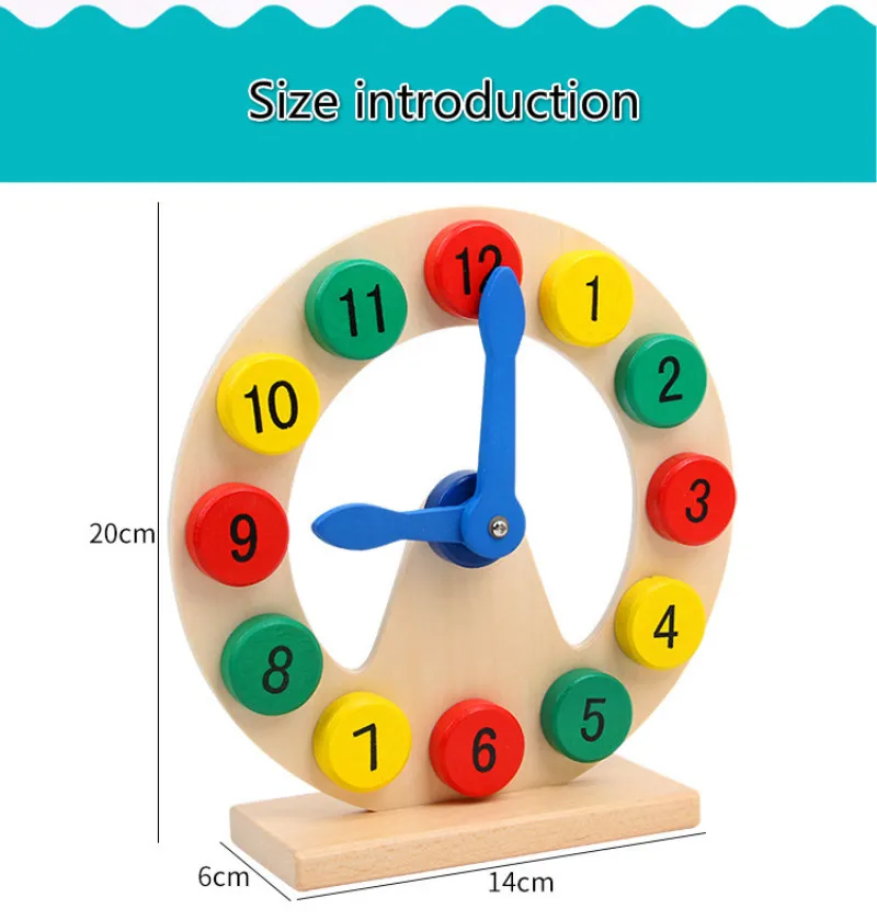 Монтессори Деревянные игрушки Детские Погодный сезон календарь часы время познавательное число геометрическая форма соответствия обучающие средства Математические Игрушки